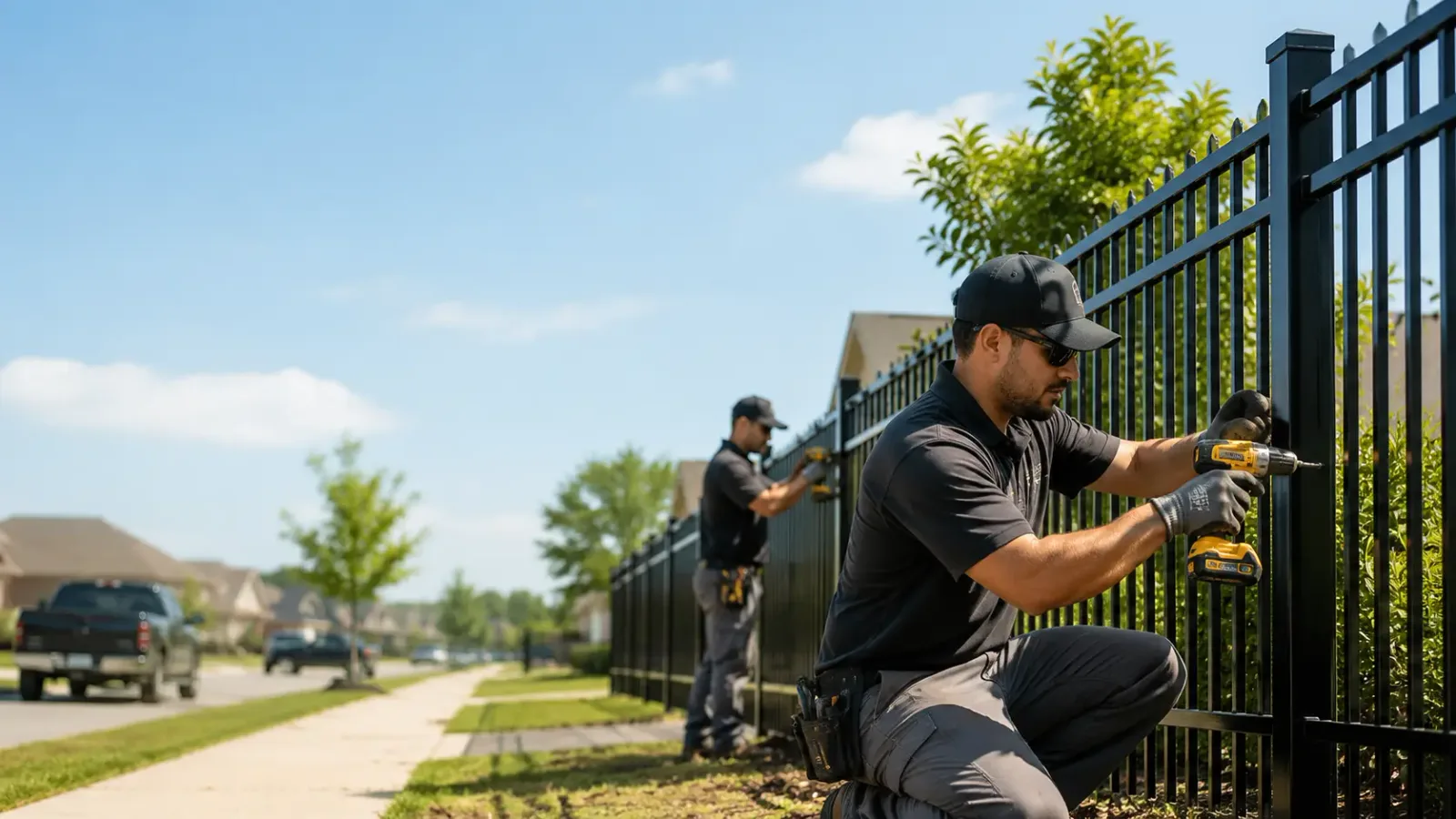 Metal Fence Installation in Garrison, IA